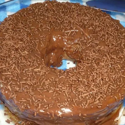 Recipe of chocolate soft cake on the DeliRec recipe website