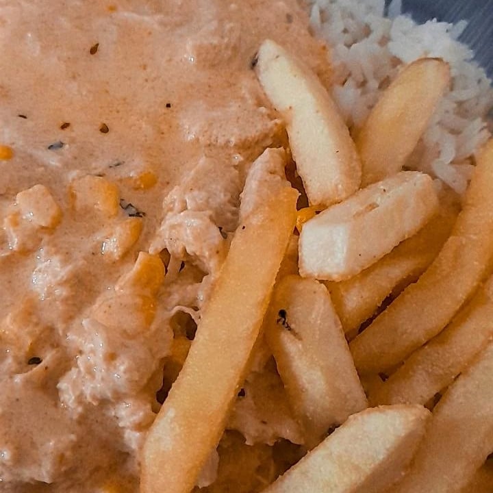 Photo of the Chicken Stroganoff with Fries – recipe of Chicken Stroganoff with Fries on DeliRec