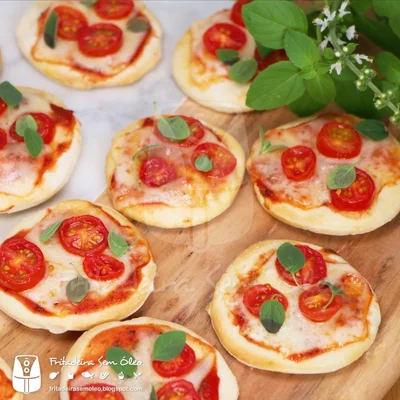 Recipe of Pizza in the airfryer on the DeliRec recipe website
