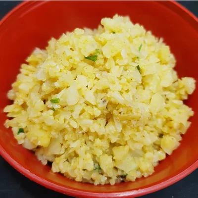 Recipe of cauliflower rice on the DeliRec recipe website