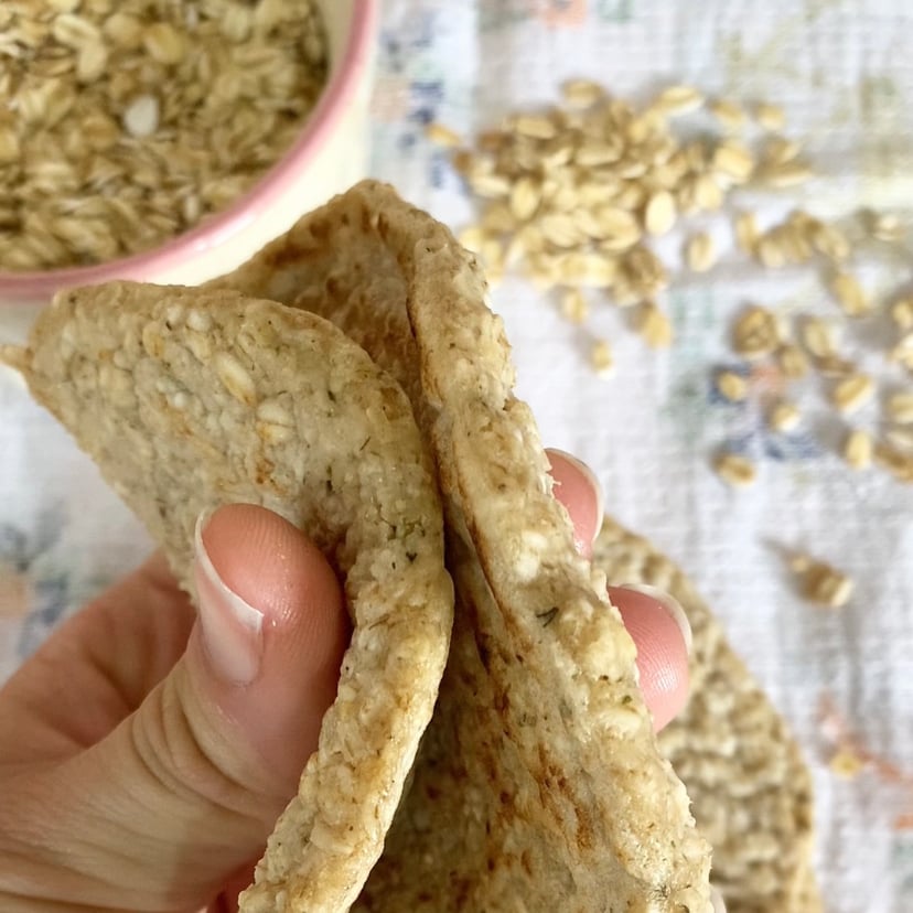 Photo of the oat wraps – recipe of oat wraps on DeliRec