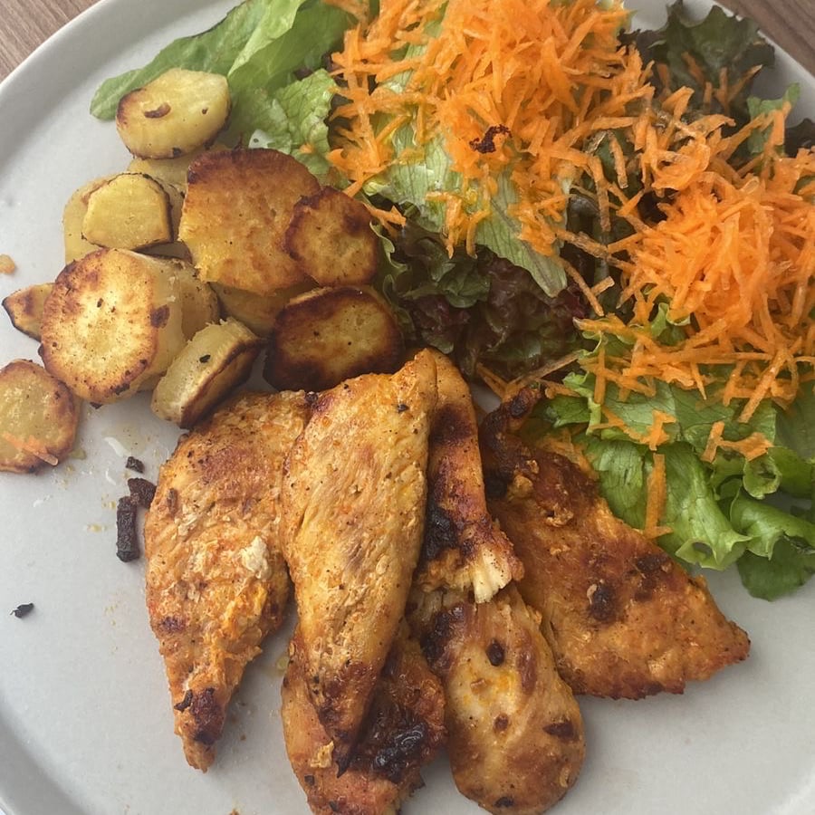 Photo of the Chicken with sweet potato fit – recipe of Chicken with sweet potato fit on DeliRec