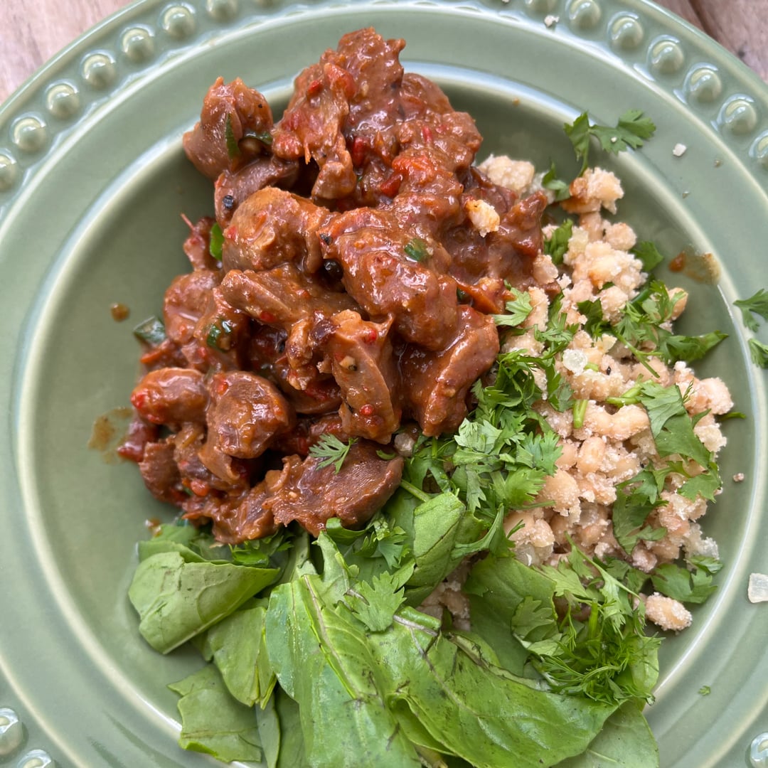 Photo of the roasted gizzard – recipe of roasted gizzard on DeliRec