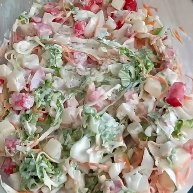Photo of the creamy salad – recipe of creamy salad on DeliRec