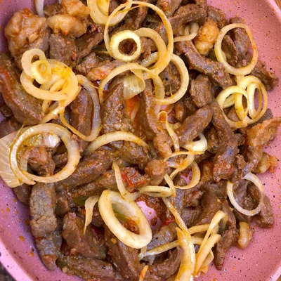 Recipe of flaked meat on the DeliRec recipe website