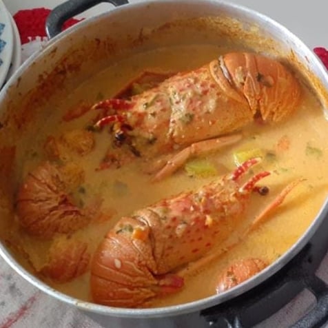 Photo of the Lobster with cream and coconut milk – recipe of Lobster with cream and coconut milk on DeliRec
