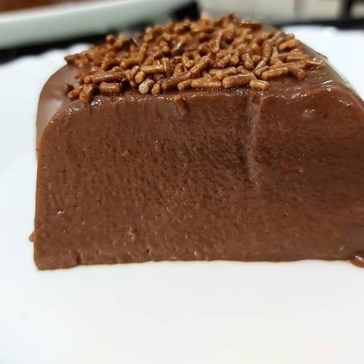 Foto da Pudim gelado de chocolate  - receita de Pudim gelado de chocolate  no DeliRec