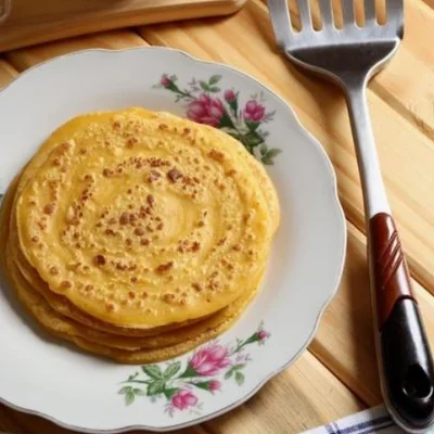 Recipe of fit carrot pancake! on the DeliRec recipe website