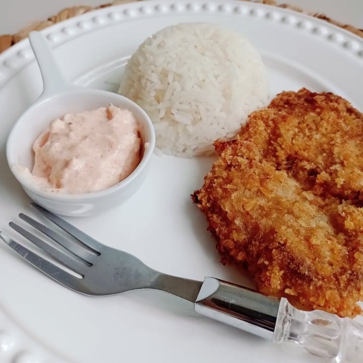 Photo of the Breaded chicken fillet with special cream – recipe of Breaded chicken fillet with special cream on DeliRec