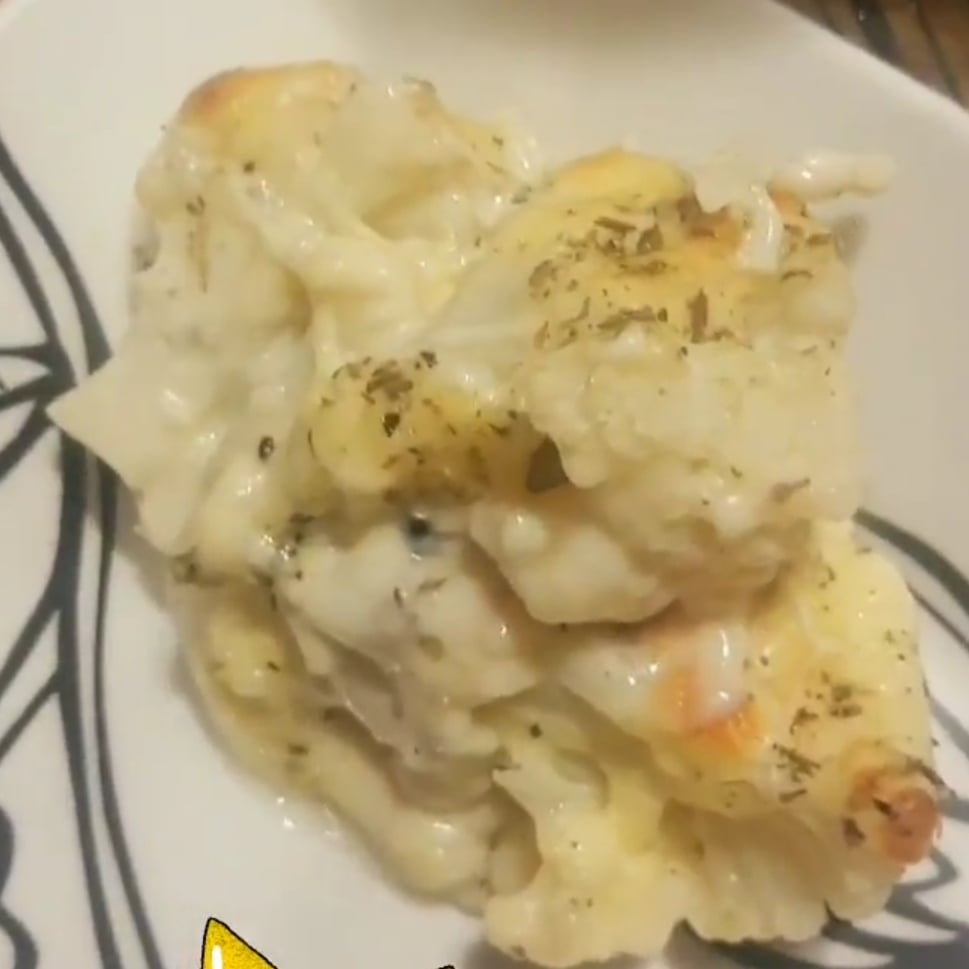 Photo of the Cauliflower in white sauce au gratin. – recipe of Cauliflower in white sauce au gratin. on DeliRec