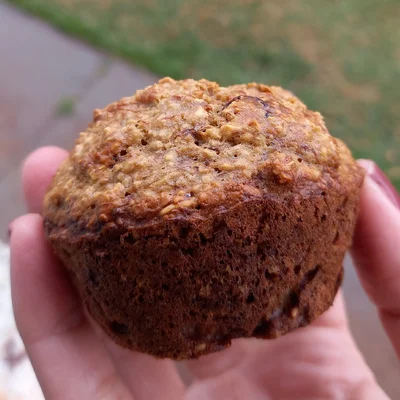 Recipe of Banana and oat muffins on the DeliRec recipe website