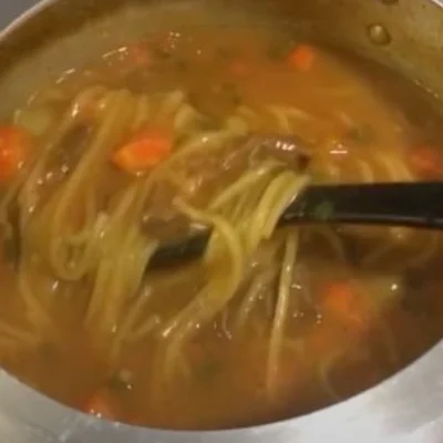 Recipe of Noodle soup on the DeliRec recipe website