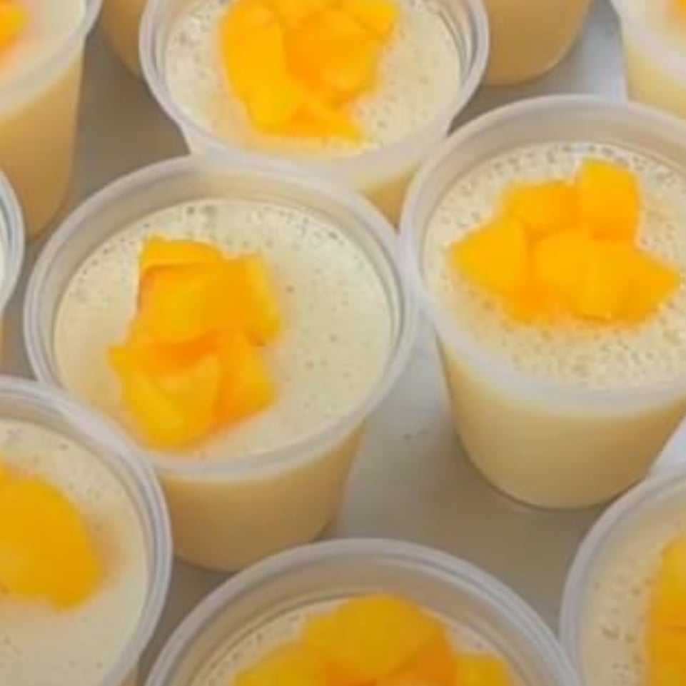 Photo of the peach mousse – recipe of peach mousse on DeliRec