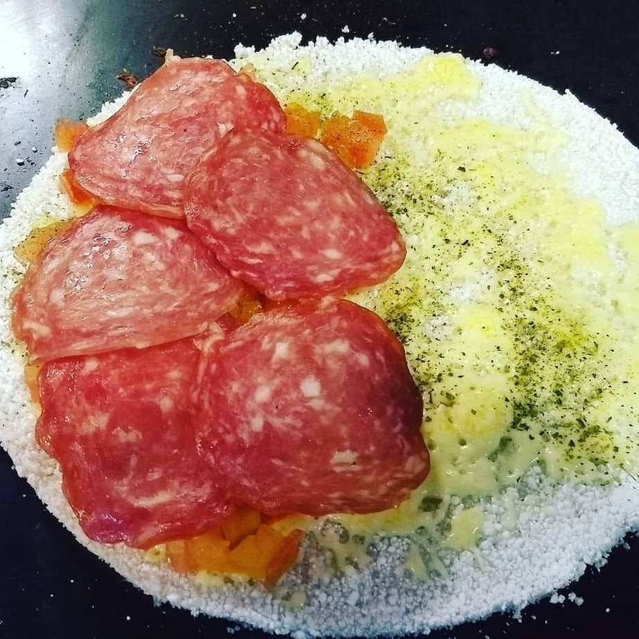 Foto da Tapioca de salame  - receita de Tapioca de salame  no DeliRec