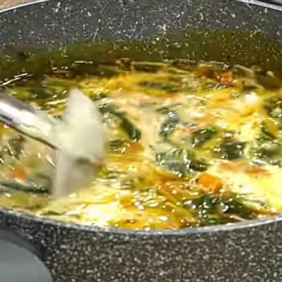 Recipe of nutritious soup on the DeliRec recipe website