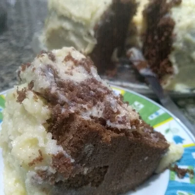 Recipe of Moist and fluffy chocolate cake! on the DeliRec recipe website