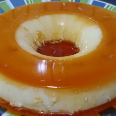 Recipe of Pudding that doesn't go in the oven. flan type on the DeliRec recipe website