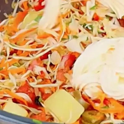 Receta de ensalada cremosa en el sitio web de recetas de DeliRec