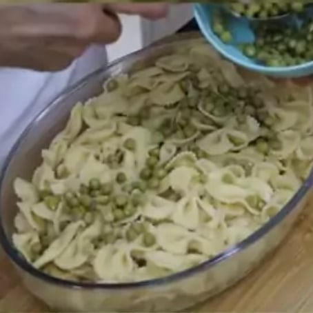 Photo of the noodles with peas – recipe of noodles with peas on DeliRec