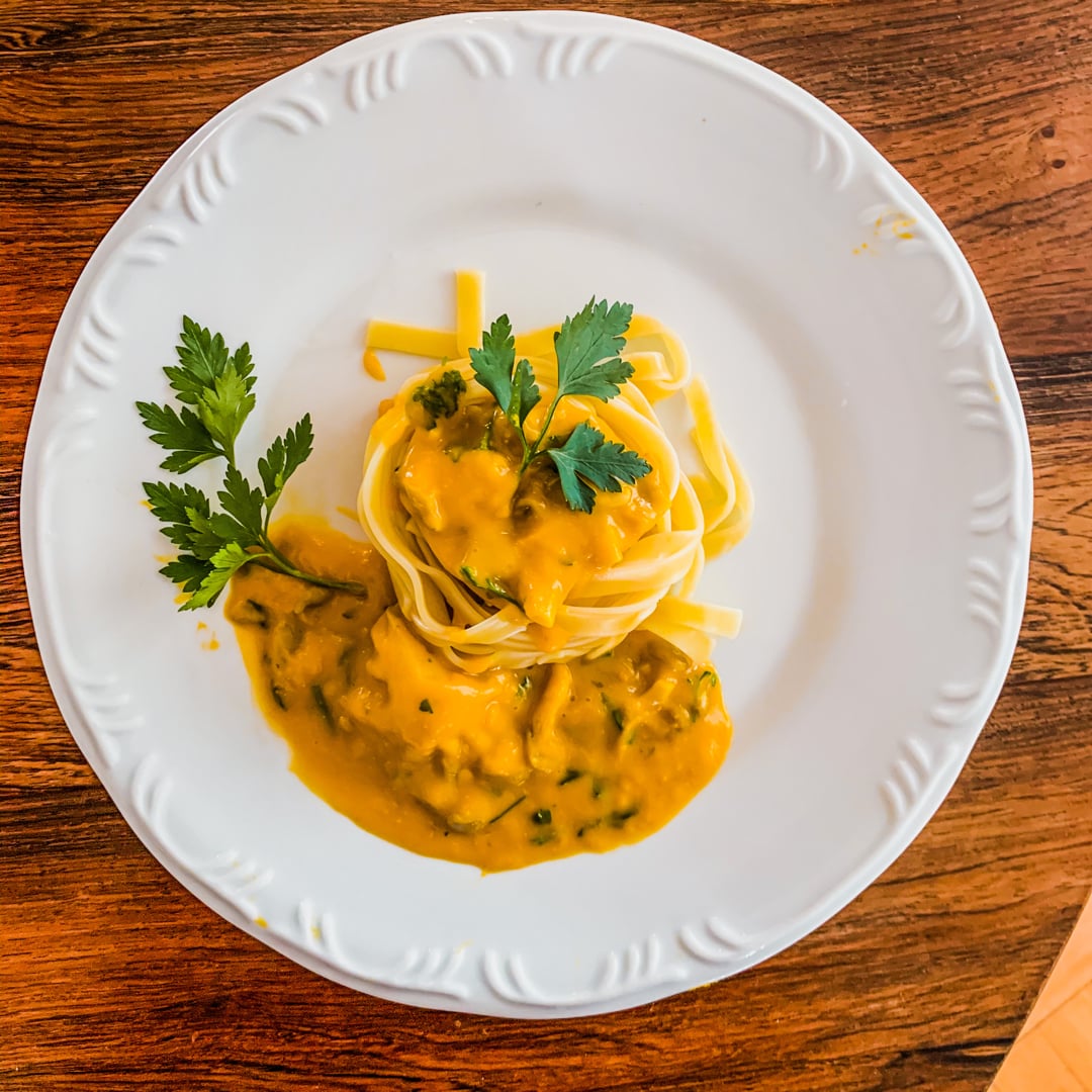 Photo of the Pasta with shimeji sauce and pumpkin – recipe of Pasta with shimeji sauce and pumpkin on DeliRec