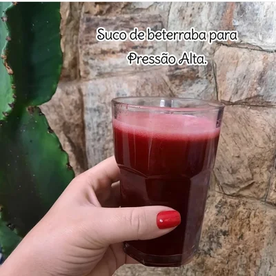 Recipe of Beetroot juice for high blood pressure. on the DeliRec recipe website