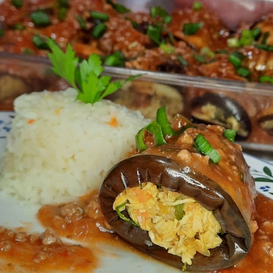 Photo of the eggplant roll – recipe of eggplant roll on DeliRec