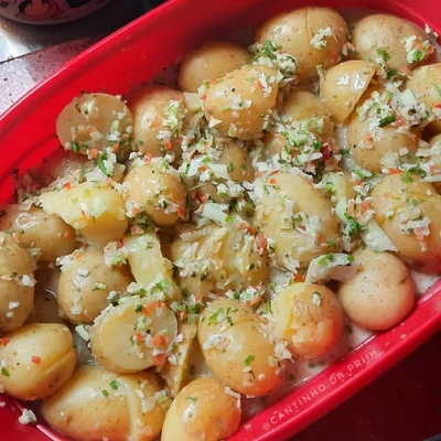 Recipe of potato salad on the DeliRec recipe website