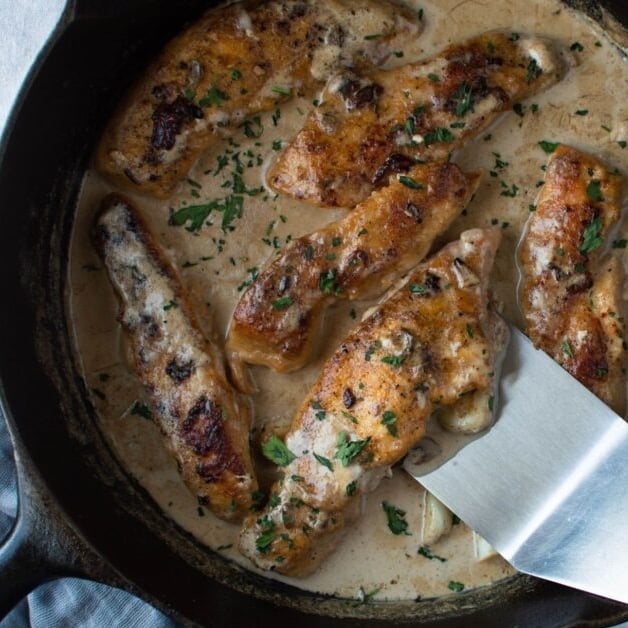 Photo of the Creamy garlic chicken breast – recipe of Creamy garlic chicken breast on DeliRec