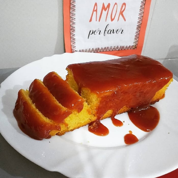 Photo of the FUBA CAKE WITH GUAVA COVERING – recipe of FUBA CAKE WITH GUAVA COVERING on DeliRec