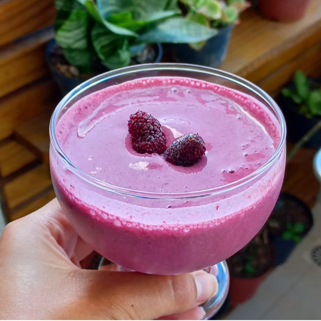 Photo of the Red berry smoothie with beetroot – recipe of Red berry smoothie with beetroot on DeliRec