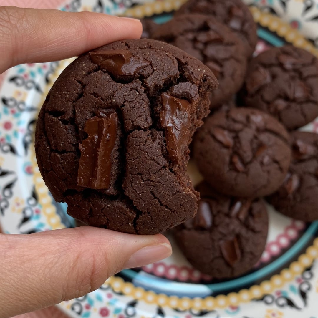 Foto da Cookie de chocolate saudável  - receita de Cookie de chocolate saudável  no DeliRec