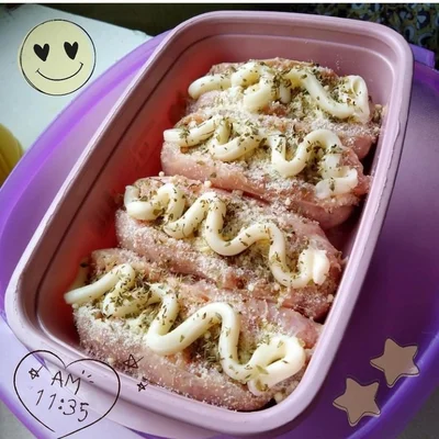 Recipe of Chicken sausage with 4 cheeses in the Air Fryer on the DeliRec recipe website