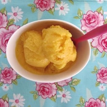 Photo of the mango coconut ice cream – recipe of mango coconut ice cream on DeliRec