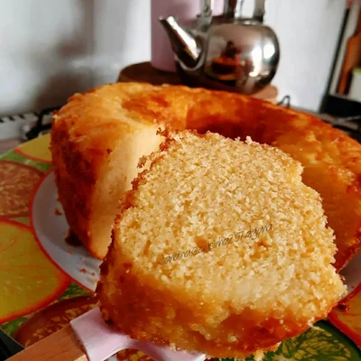 Recipe of Corn cake with cottage cheese on the DeliRec recipe website