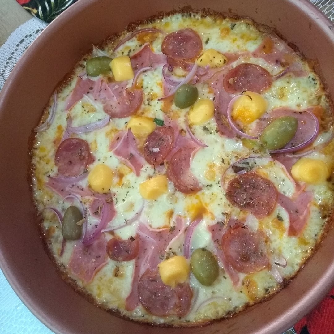 Foto da Pizza de abobrinha - receita de Pizza de abobrinha no DeliRec