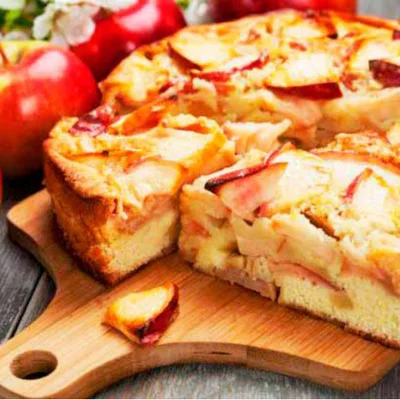 Recipe of French Apple Pie on the DeliRec recipe website