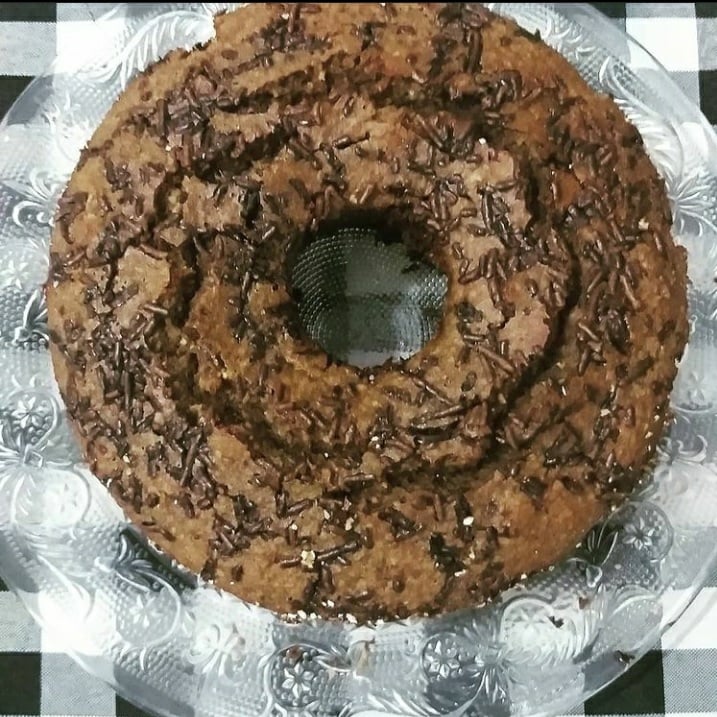 Foto da Bolo de chocolate com granulado sem açúcar  - receita de Bolo de chocolate com granulado sem açúcar  no DeliRec