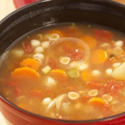 Recipe of Vegetables soup on the DeliRec recipe website