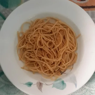 Recipe of simple spaghetti noodles on the DeliRec recipe website