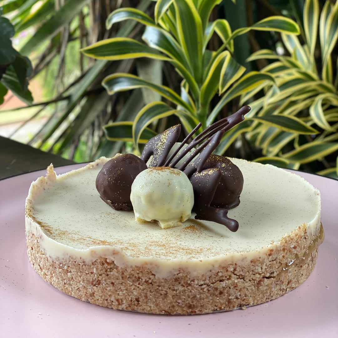 Foto da Torta de caramelo salgado com chocolate branco  - receita de Torta de caramelo salgado com chocolate branco  no DeliRec