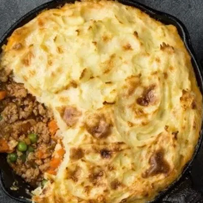 Recipe of quick frying pan pie on the DeliRec recipe website
