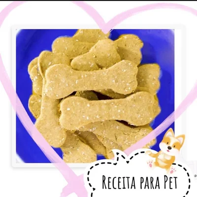 Recipe of biscuit for pet on the DeliRec recipe website