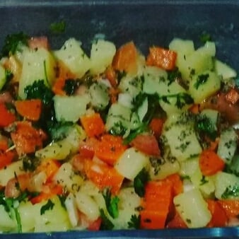 Foto da Salada de legumes com manteiga  - receita de Salada de legumes com manteiga  no DeliRec