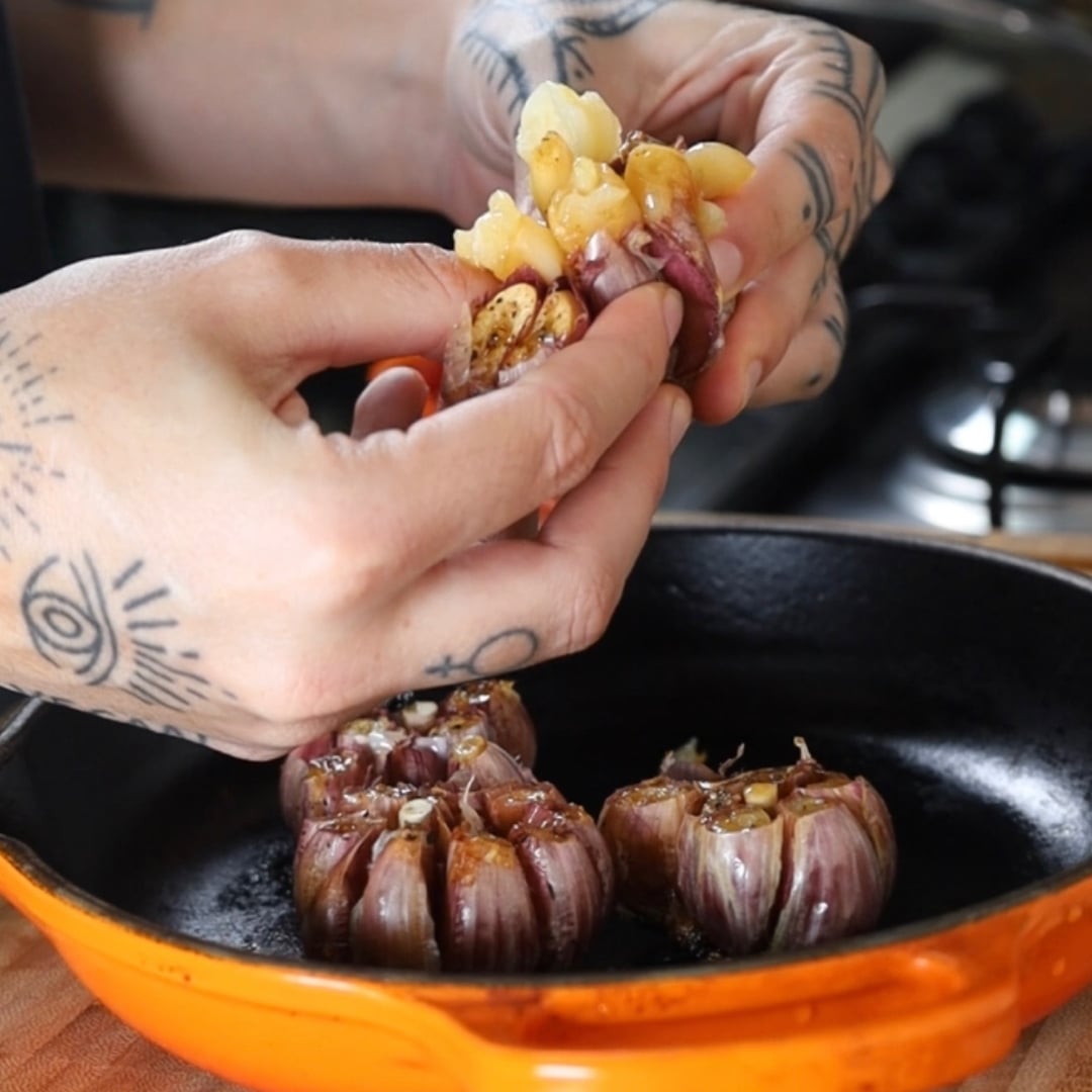 Photo of the Baked garlic – recipe of Baked garlic on DeliRec