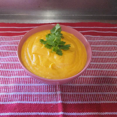 Recipe of Mashed potato cream 🥔 with carrot 🥕 on the DeliRec recipe website