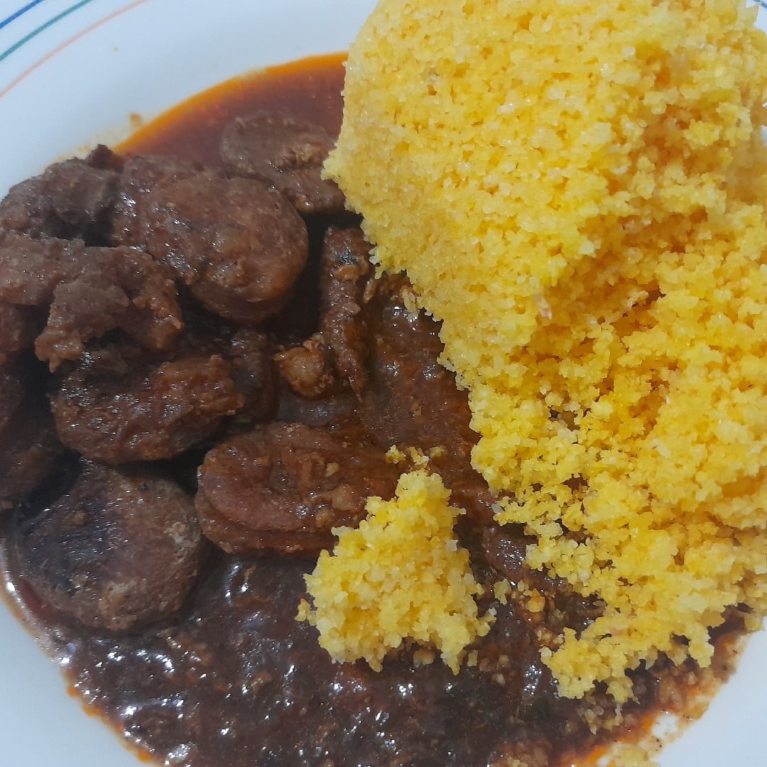 Photo of the Microwave couscous with sausage sauce – recipe of Microwave couscous with sausage sauce on DeliRec