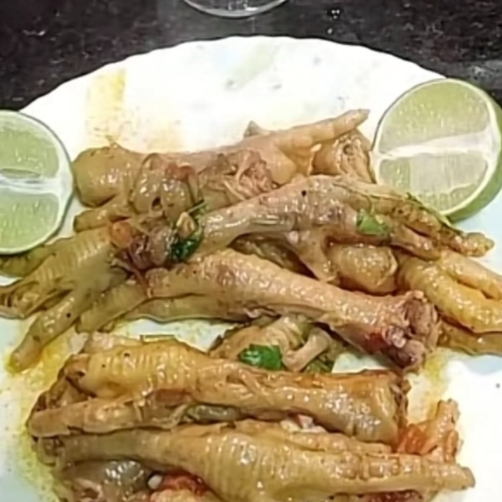 Foto da Pé de galinha cozido - receita de Pé de galinha cozido no DeliRec