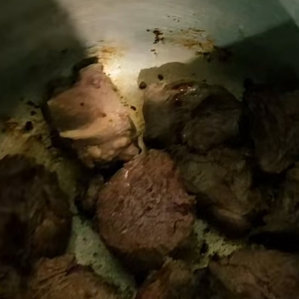 Photo of the Cooked meat with homemade seasoning – recipe of Cooked meat with homemade seasoning on DeliRec