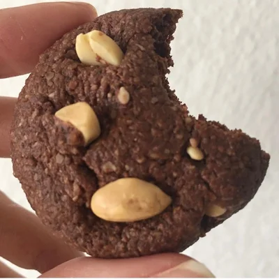 Recipe of Cocoa, Oat and Peanut Biscuits on the DeliRec recipe website