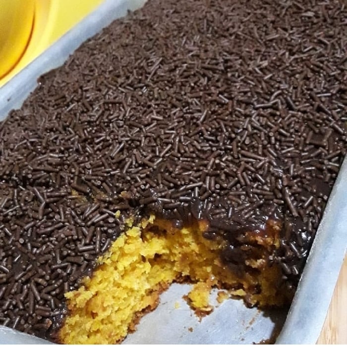 Photo of the Carrot and chocolate cake – recipe of Carrot and chocolate cake on DeliRec
